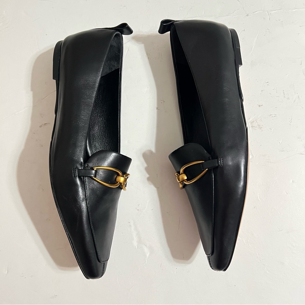 VERONICA BEARD Champlain Black Chain Flat - image 7